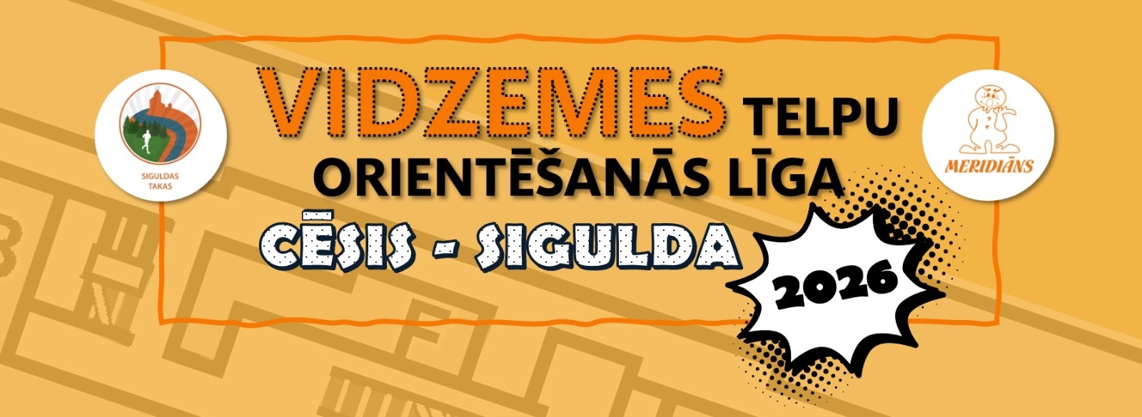 Vidzemes telpu orientēšanās līga 2026